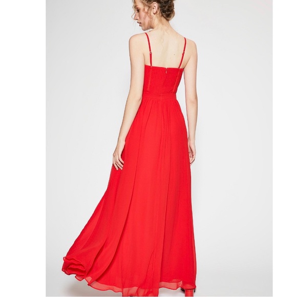 Free People Fame and Partners Maxi Dress Pleated - Picture 6 of 7